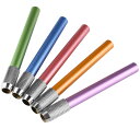 Andux Space 鉛筆補助軸 ペンシルエクステンダ 5本入 QBYCQ-01 (カーラー)