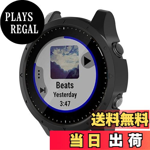 【送料無料】Sooyeeh ガーミン用 ForeAthlete 945 / ForeAthlete 935用 ケース 保護ケース カバー 10色可選 Sooyeeh ハードPC製 プロテクターカバー 耐衝撃 アクセサリー (ブラック)