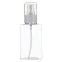 【送料無料】ベストコ(Bestco) スプレーボトル クリア 100ml ネトヨン・レ スクエア ND-4331