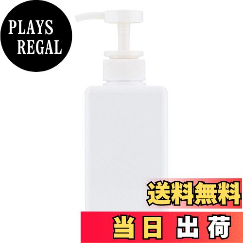 【送料無料】ベストコ(Bestco) シャンプー用ディスペンサー ホワイト 450ml ネトヨン・レ スクエア ボ..