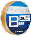 【送料無料】シマノ(SHIMANO) ライン オシア8 500m 3.0号 5カラー LD-A91S 釣り糸 ライン 3号