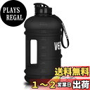 【送料無料】VENNERLI ハーフガロンウォーターボトル 2.2L Lサイズ スポーツウォーターボトル ハンドル付き 72オンス BPAフリー 再利用可能 プラスチックウォータージャグ 漏れ防止 ハイドロボトル ジム ヨガ 旅行 キャンプ サイクリング アウトドアスポーツ用