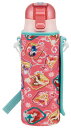 【送料無料】スケーター(Skater) 子供用 ステンレス 水筒 直飲み 470ml プリンセス 子供に優しい軽量タイプ 女の子 専用カバー付き 保冷専用 ディ...