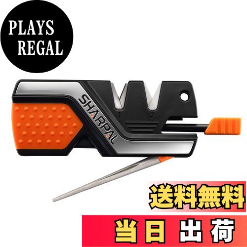 【送料無料】Sharpal 101N 6機能のナイフシャープナー 包丁研ぎ 刃物研ぎ シャープナー 釣り針 スティックタイプダイヤモンドシャープナー&ファイン セラミック研ぎ器 荒砥ぎ/仕上げ砥ぎ