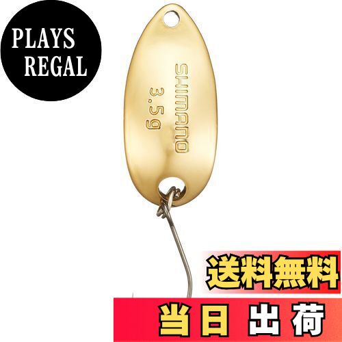【送料無料】シマノ(SHIMANO) スプーン カーディフ ロールスイマー 3.5g ゴールド 69T TR-0021 ルアー