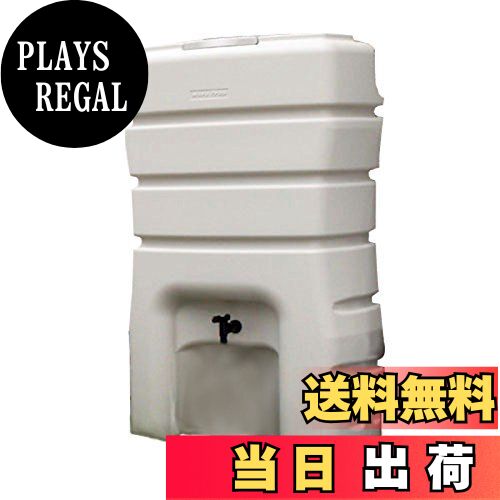 【送料無料】SANEI 地上設置型雨水タンク 架台一体型 有効タンク容量100L グレー EC2010AS-H-140L