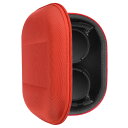 【送料無料】Geekria Shield Case Compatible with ソニー SONY MDR-ZX100 ZX300 XB200 ZX102DPV ゼンハイザー Sennheiser HD219 HD229等対応ヘッドホンケース ヘッドホンキャリングケース バッグ(赤)
