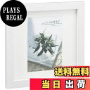 【送料無料】ハクバ HAKUBA フォトフレーム スクウェア 木製 額 カレ L サイズ 1面 ホワイト FSQCR-WTL1 軽くて割れないPET板を採用