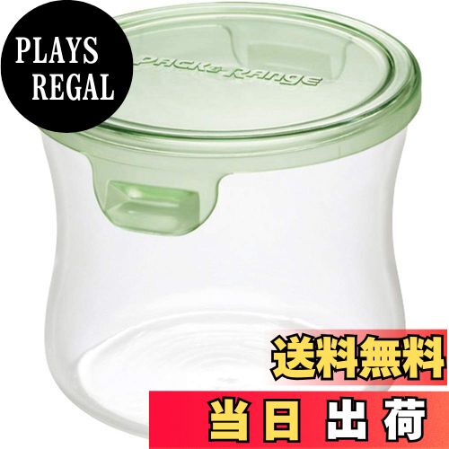 【送料無料】iwaki(イワキ) 耐熱ガラス 保存容器 グリーン SS 240ml パック&レンジ KT7400-G