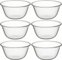 【送料無料】iwaki(イワキ) 耐熱ガラス スイーツカップ ヨーグルト 170ml ×6個セット KBT943