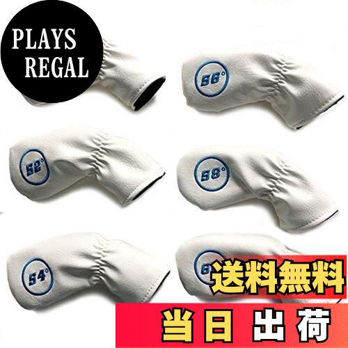 【送料無料】Sunbro Golf アイアンカバーゴルフ ウェッジカバー ヘッドカバーゴルフ 高級刺繍 Puppyちゃん 9枚入り ブラック/ホワイト (ウェッ...