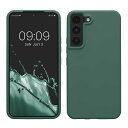 kwmobile スマホケース Samsung Galaxy S22対応 ケース - TPU リキッド シリコン カバー - 耐衝撃 傷防止 サラサラ Case