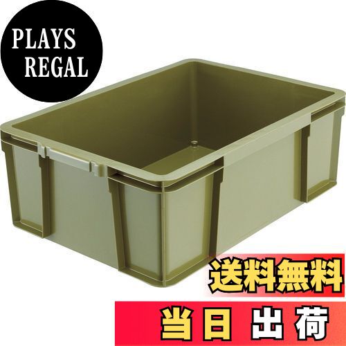 【送料無料】TRUSCO(トラスコ) THC型コンテナ ボックス型コンテナ 収納ケース 収納ボックス 有効内寸541X371X310 OD THC-64B-OD