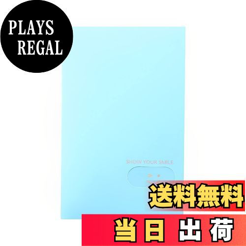【送料無料】Zhi Jin ビジネス名刺ホルダー カードケース 120枚のカード収納 青 配達3〜5労働日まで