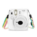 kinokoo mini 8/mini8+/mini9 ケース mini 9/mini8/mini8+ カメラケース ハード PVC カバー ショルダーストラップ付き(透明)