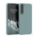 kwmobile スマホケース Samsung Galaxy S22対応 ケース - TPU リキッド シリコン カバー - 耐衝撃 傷防止 サラサラ Case