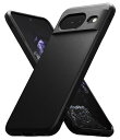 【Ringke】Google Pixel 8 ケース ONYX TPU 滑り止め 落下防止 耐衝撃 米軍MIL規格取得 軽量ケース 柔軟ケース スマホケース スマホカバー ピクセル 8 (ストラップホールあり) - Black