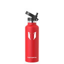 Super Sparrow 水筒 子供 真空断熱ボトル - 750ml - 標準口ウォーターボトル - BPAフリー 漏れ防止 - エルゴノミックデザインのストロー付き水筒、仕事・ジム・旅行・スポーツ・アウトドアに最適(3)