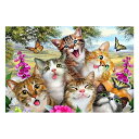 JISHSHAY ダイヤモンドアート 猫 50x40cm ダイヤモンドアート キット ビーズアート ダイヤモンドアート 動物 DIY ダイヤモンドアート 蝶 5...