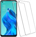 【送料無料】For OPPO Reno5 A ガラスフイルム For OPPO Reno5 A フイルム 【2枚セッ】強化ガラス 保護フィルム 日本旭硝子素材AGC 硬度9H 気泡ゼロ 飛散防止 高感度 高透過率 衝撃吸収 指紋防止 貼り付け簡単 For OPPO Reno5 A 液晶ガラス フィルム RuiMi