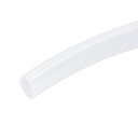 DMiotech 内径13 mm 外径15 mm 厚さ1 mm 全長1 m シリコーンチューブ 半透明 工業用シリコーンチューブ ウォーターポンプ用 エアポンプ用