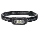 Poven ヘッドライト USB充電式 LED アウトドア用ヘッドライト 38g超軽量 センサー検知 IPX5防水 500ルーメン ヘッドランプ 小型へっどらいと SOS点滅 高輝度 45°角度調整可能 頭につけ 釣り/散歩/登山/キャンプ/作業/防災/停電用