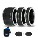 JJC 接写リング デジタル接写リングセット Canon EF/EF-S マウント用 EOS 90D 80D 5D IV III II 6D II 5DS 5D...