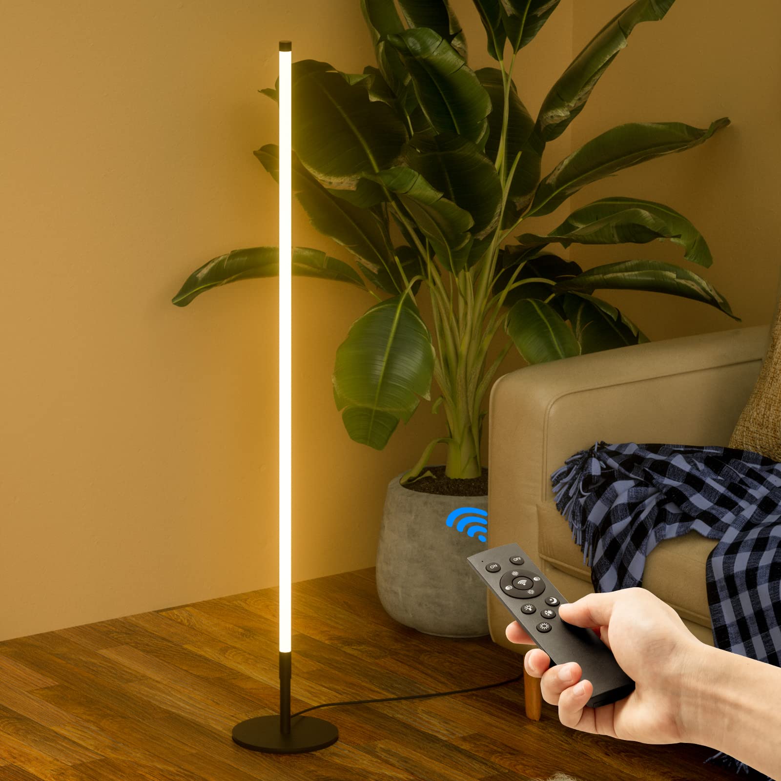 【送料無料】MOTOSTAR フロアランプ led フロアライト 北欧 リモコン 無段階調光調色 おしゃれ スタン..
