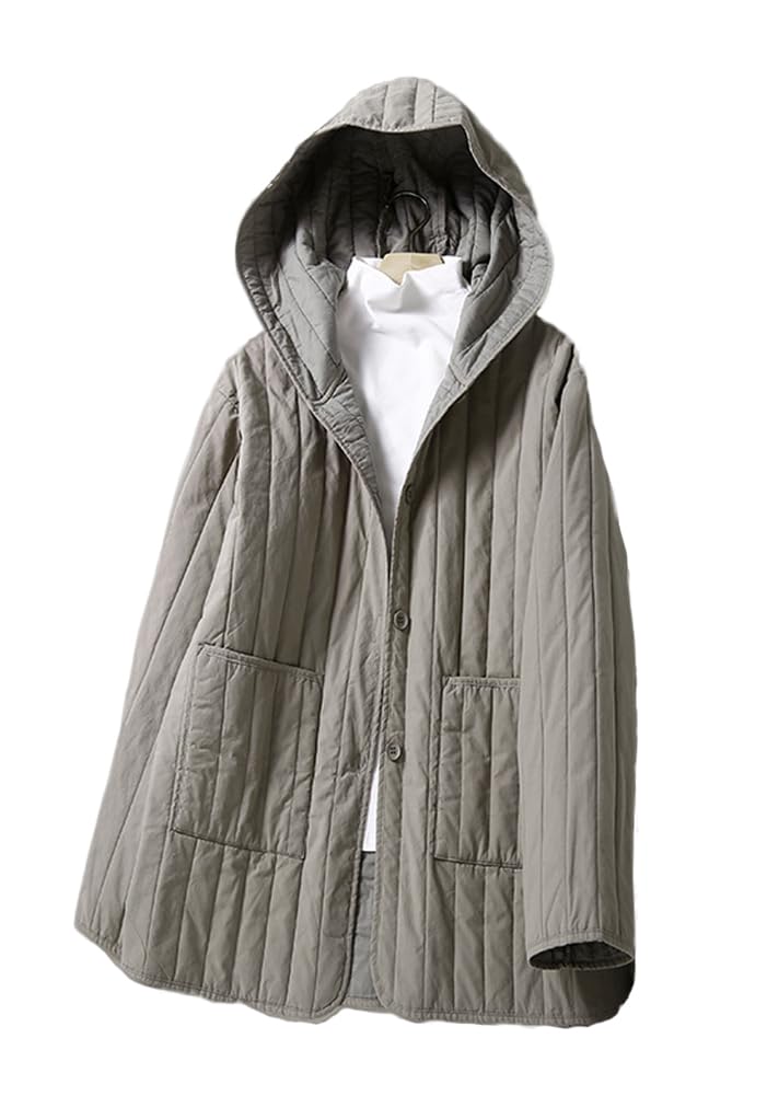 【送料無料】 コート レディース キルティングコート アウター 棉服 冬 中綿コート 防風 防寒 軽量 体型カバー 無地 おしゃれ 暖かい 保温 カジュアル 色：グリーン、サイズ：L