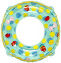 【送料無料】イガラシ 55cm浮き輪 ミントドットウキワ ロープ付き RGD-55F 色:グリーン、サイズ:小
