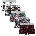 【送料無料】 ボクサーパンツ メンズ 下着 5枚セット 前閉じ 通気 吸水速乾 抗菌防臭 ボクサーブリーフ ローライズ 色:C9-5枚組、サイズ:2XL