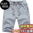 【送料無料】iEndyCn ハーフパンツ メンズ 半ズボン 短パン 半パンツ 無地 5分丈 大きいサイズ カジュアル 色:ライトグレー、サイズ:3XL