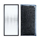 【送料無料】J&Q 空気清浄機交換用フィルター 集じんフィルター HEPAフィルター 互換品 1枚入り 色:F-ZXCP50&F-ZXGD50、サイズ:長さ38...