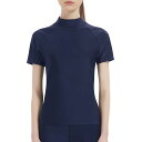 【送料無料】 ラッシュガード レディース 半袖 tシャツ 立ち襟タイプ 水着 ハイネック 体型カバー 日焼け予防 水陸両用 冷感 吸汗速乾 112 色:112ネ...