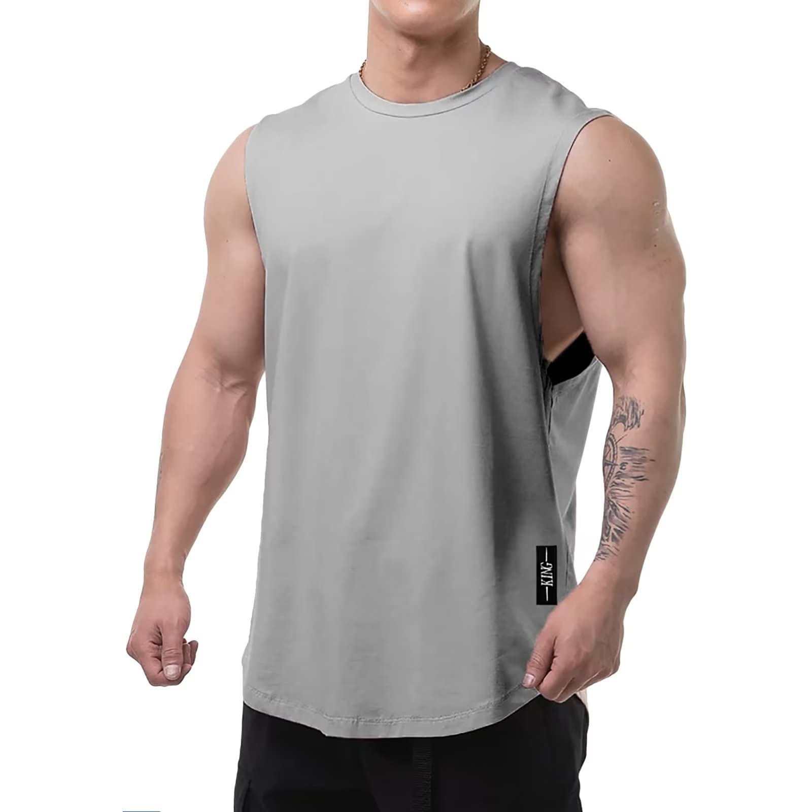 【送料無料】 タンクトップ メンズ ノースリーブ 吸汗速乾 スポーツウェア 筋トレ トレーニング ランニ..