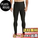 【送料無料】 ラッシュガード メンズ トレンカ 水着 レギンス スイムウェア スパッツ タイツ 水陸両用 UVカット 冷感夏用インナー 色:ブラック、サイズ:M