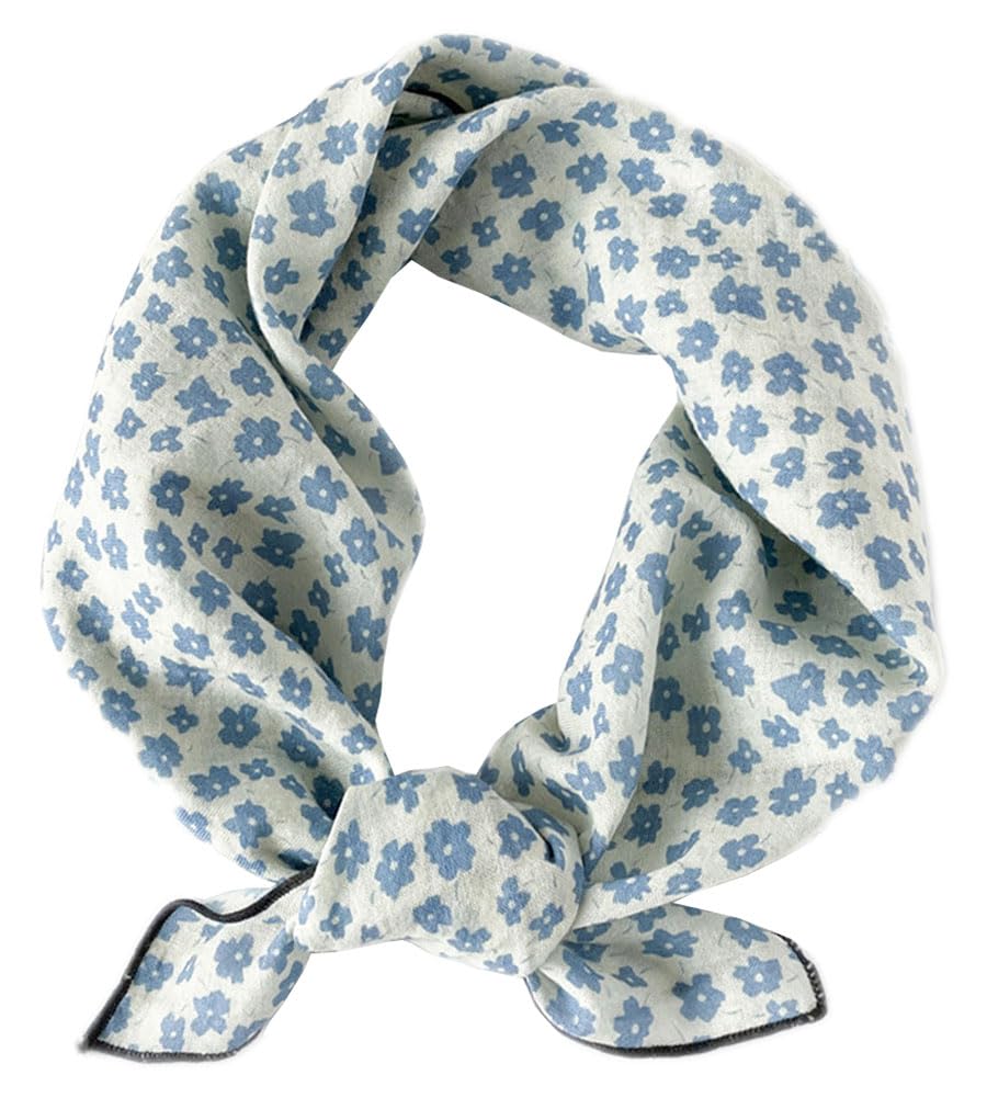 【送料無料】[Fosys] スカーフ 58x58cm 正方形 綿 ネッカチーフ バンダナ バッグ飾り 髪飾り 通勤 オフ..