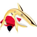 【送料無料】Phoenix シャークカポ Shark Capo ワンタッチ ギター カポ タスト お手入れ用 ファイバークロス 0.71mm ティアドロップ タ...