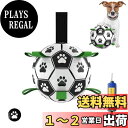 【送料無料】Healthman ストラップ付き犬用おもちゃボール、インタラクティブな犬用おもちゃ、水、庭、屋外用の楽しい犬用フットボール サイズ:Small