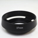 【送料無料】USK STORE メタル レンズフード ねじ込み式 金属 フード アルミ メタルレンズフード ブラック カメラ レンズ 一眼レフ ミラーレス サイズ:37mm