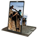 【送料無料】OTentW スクリーンアンプ 画面拡大鏡 12インチ スマホ拡大鏡スタンド 携帯スクリーン拡大器 スマホ画面拡大ルーペ 水平 垂直兼用 引き出し式 折りたたみ式 目の保護 疲労軽減 スマホ用 映画 ビデオ鑑賞 軽量 在宅勤務 オンライン授業 色:ブラック