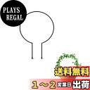 【送料無料】植物支柱 朝顔 支柱 円形観葉支柱40cm*25cm Vanow 園芸支柱 つる植物 植物サポート DIY 植物成長方向誘引 観葉用 園芸用 頑丈 耐久 防錆 色:ブラック