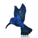 【送料無料】MECHOSEN 幸せを呼ぶ青い鳥のピンバッジ レディース メンズ 鳥の樹脂 ブローチ 大きめ ブルー 卒業式 入学式 かわいい アクリルの動物 ピ...