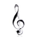 【送料無料】MECHOSEN PEARL ブローチ 音符 かわいい ピンバッジ 音楽 おしゃれ 音記号 エナメル コサージュ クリスマス ギフト ホワイトデー ...