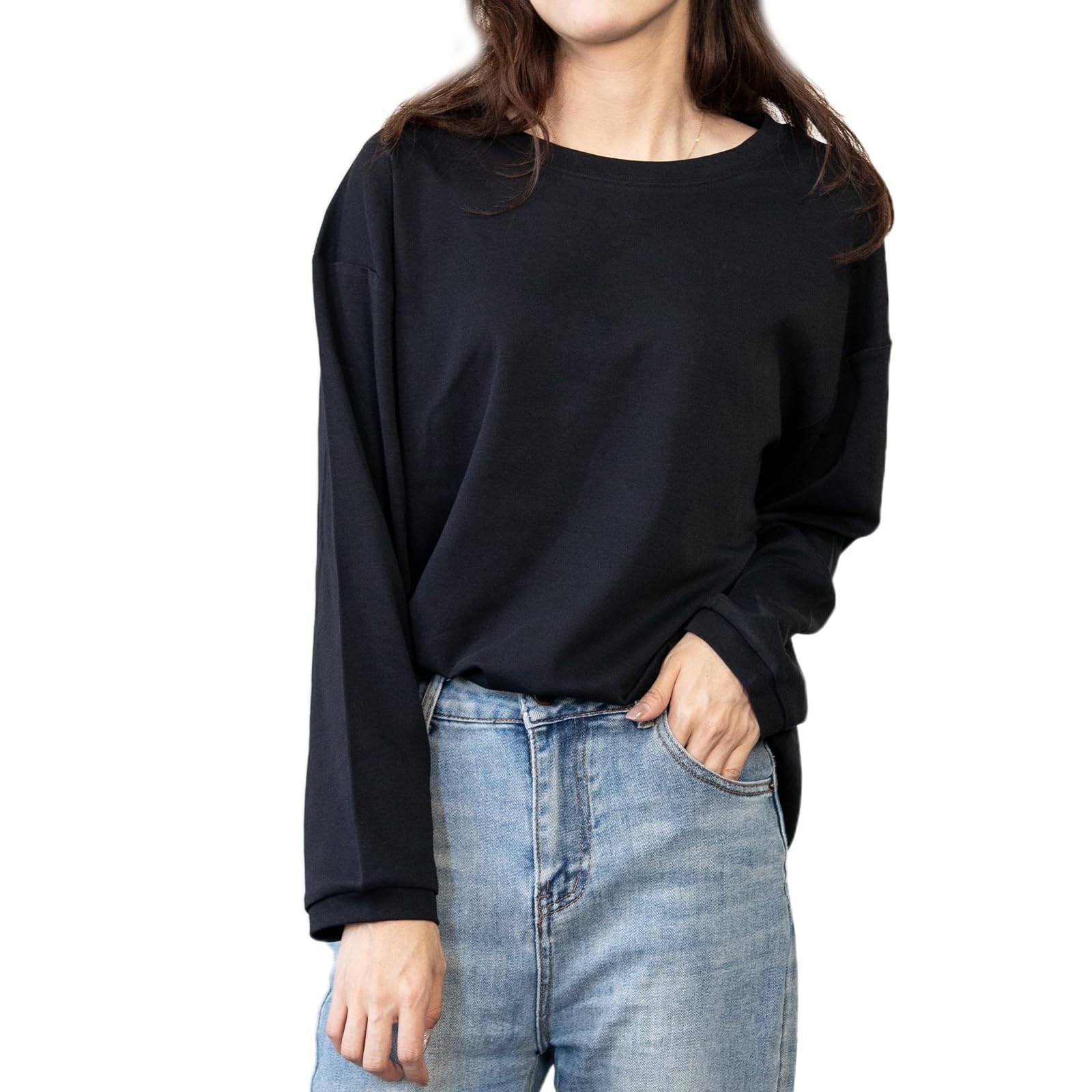 【送料無料】[iito.seasons] 長袖tシャツ ロンt レディース ボーダー トップス Tシャツ 無地 カットソ..