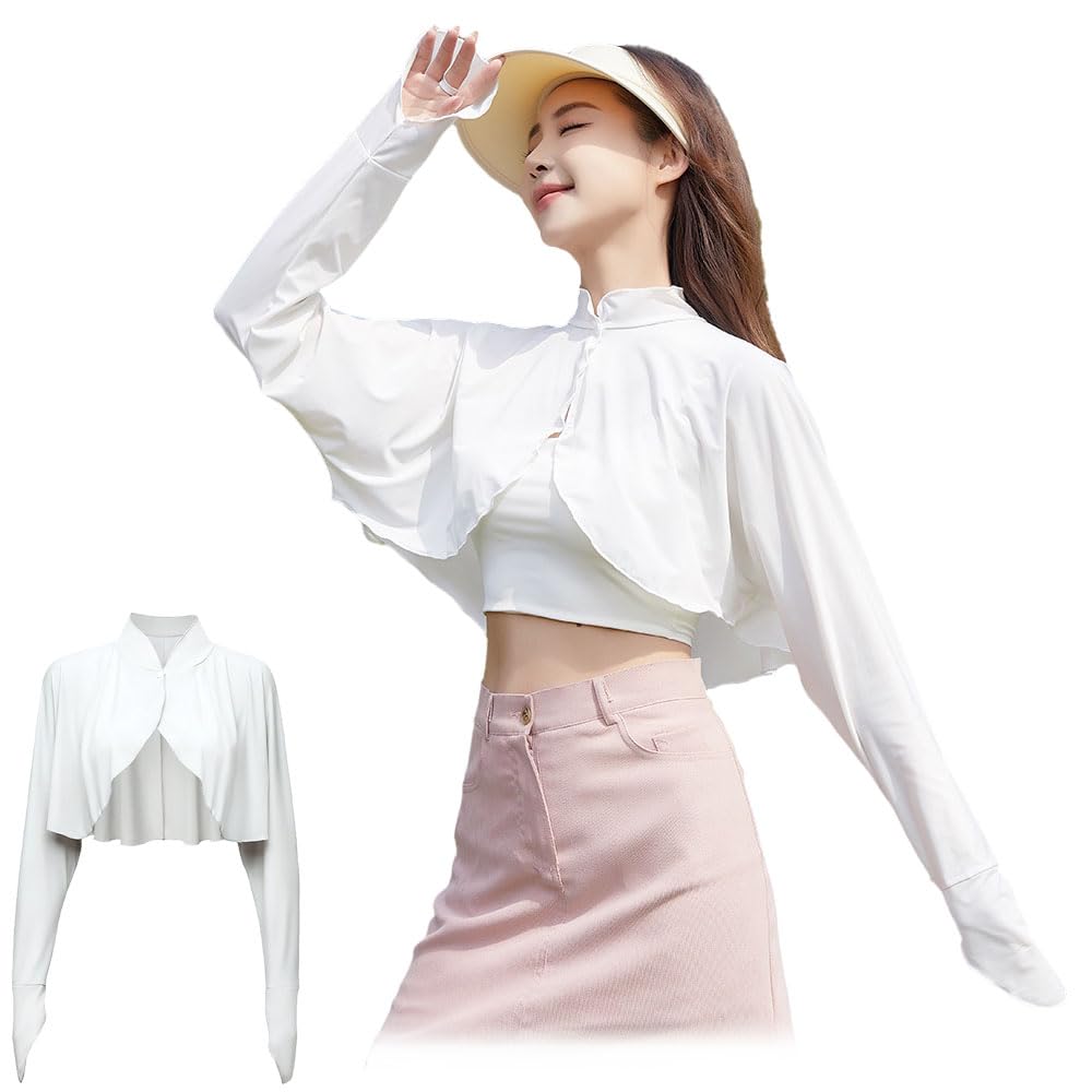 【送料無料】[ALUBES] アームカバー UVカット ラッシュガード ボレロ カーディガン レディース ストー..