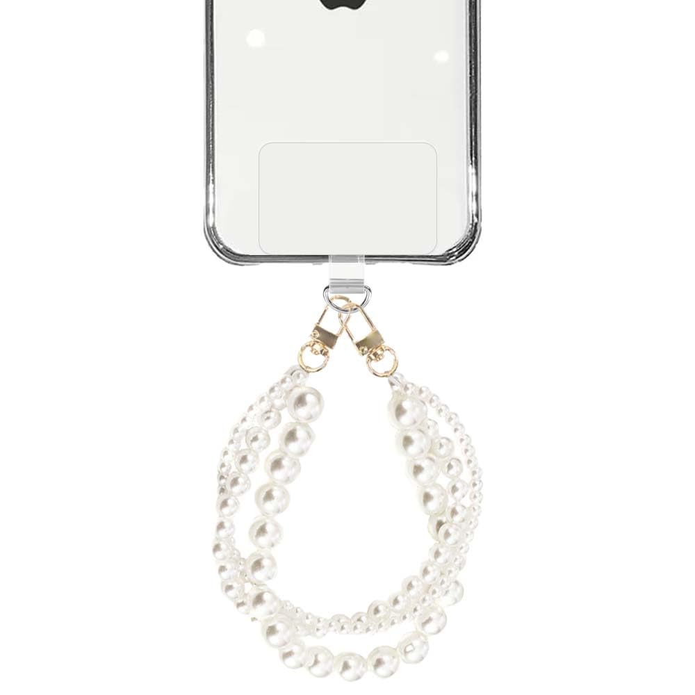 【送料無料】[ALUBES] スマホショルダー スマホストラップ 携帯ストラップ 首掛け 金属 レザー スマホ ..