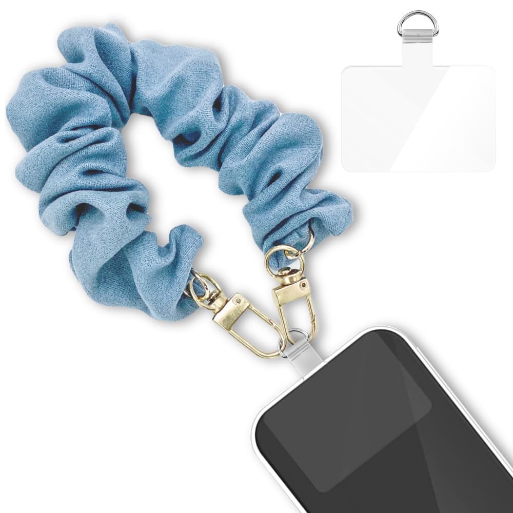 【送料無料】[ALUBES] スマホストラップ シュシュ リストストラップ 携帯ストラップ 手首掛け ハンドス..