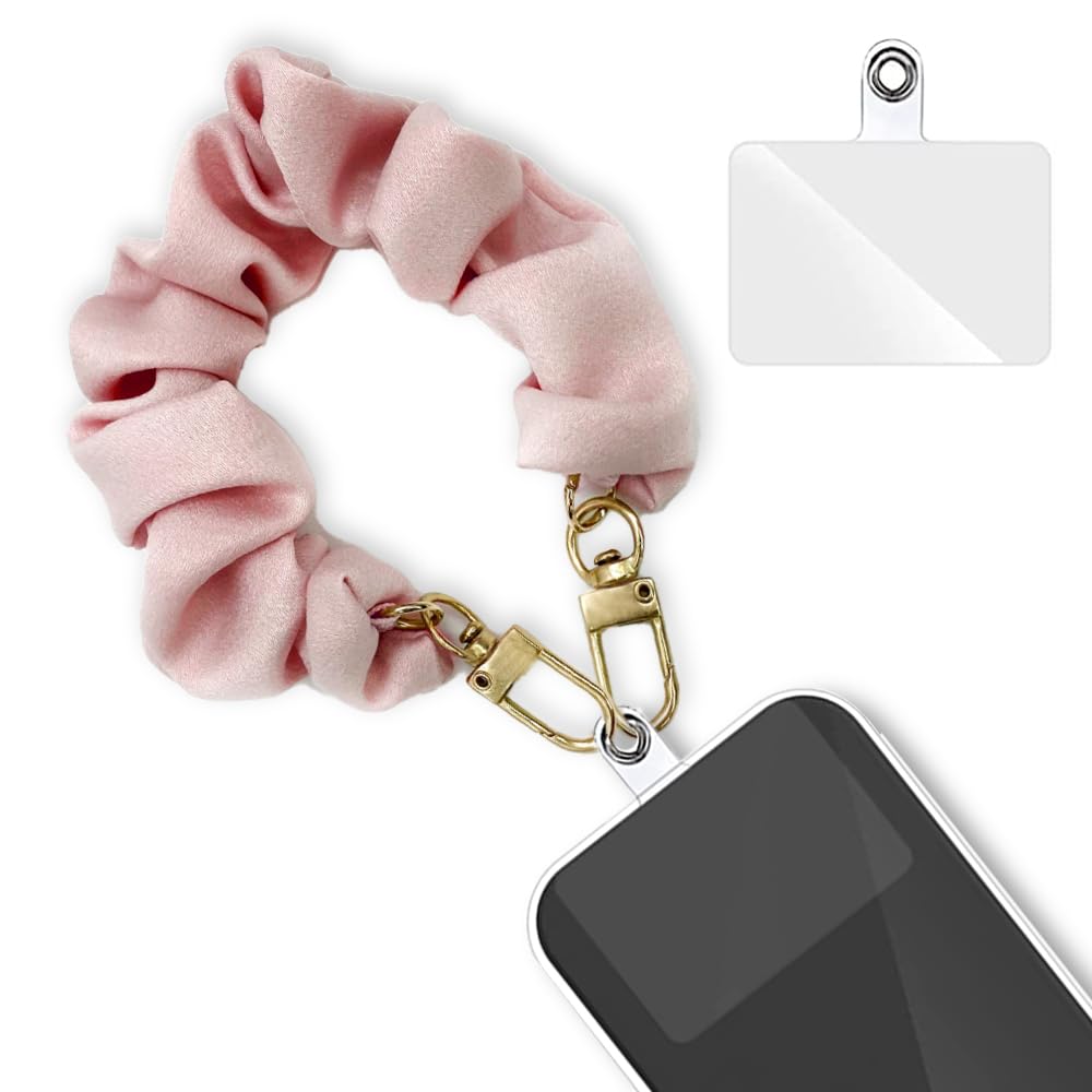 【送料無料】[ALUBES] スマホストラップ シュシュ リストストラップ 携帯ストラップ 手首掛け ハンドス..