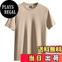 【送料無料】Hisitosa tシャツ メンズ 半袖 夏用 涼しい トレーニングウェア 無地 接触冷感 ジムtシャツ ストレッチ 吸汗速乾 インナー 肌着 汗染み防止 抗菌防臭 夏服 色:カーキ、サイズ:L